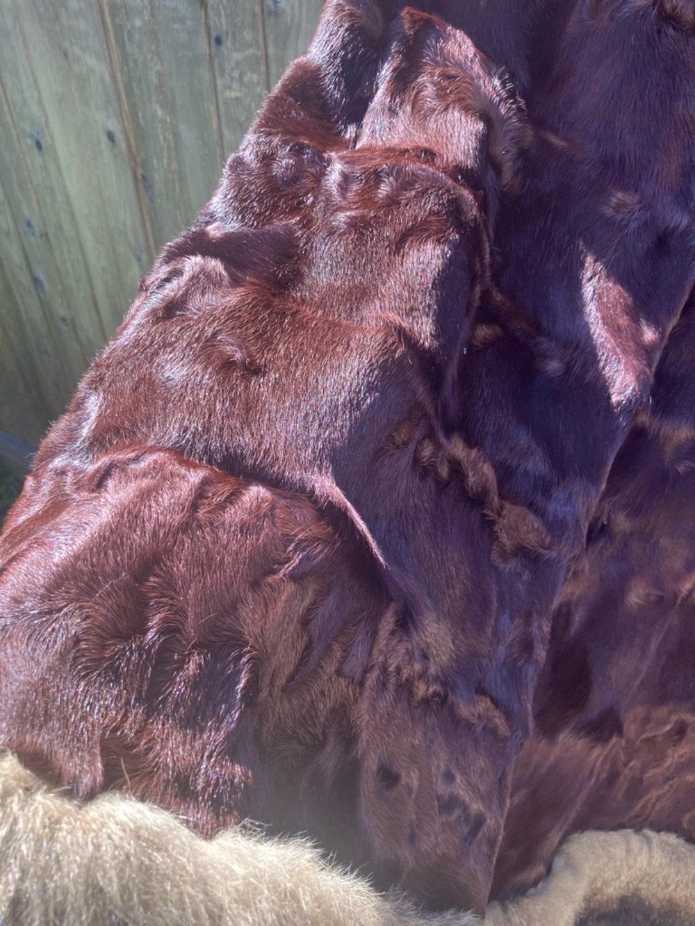 Insane muskrat fur coat - Picture 4 of 14